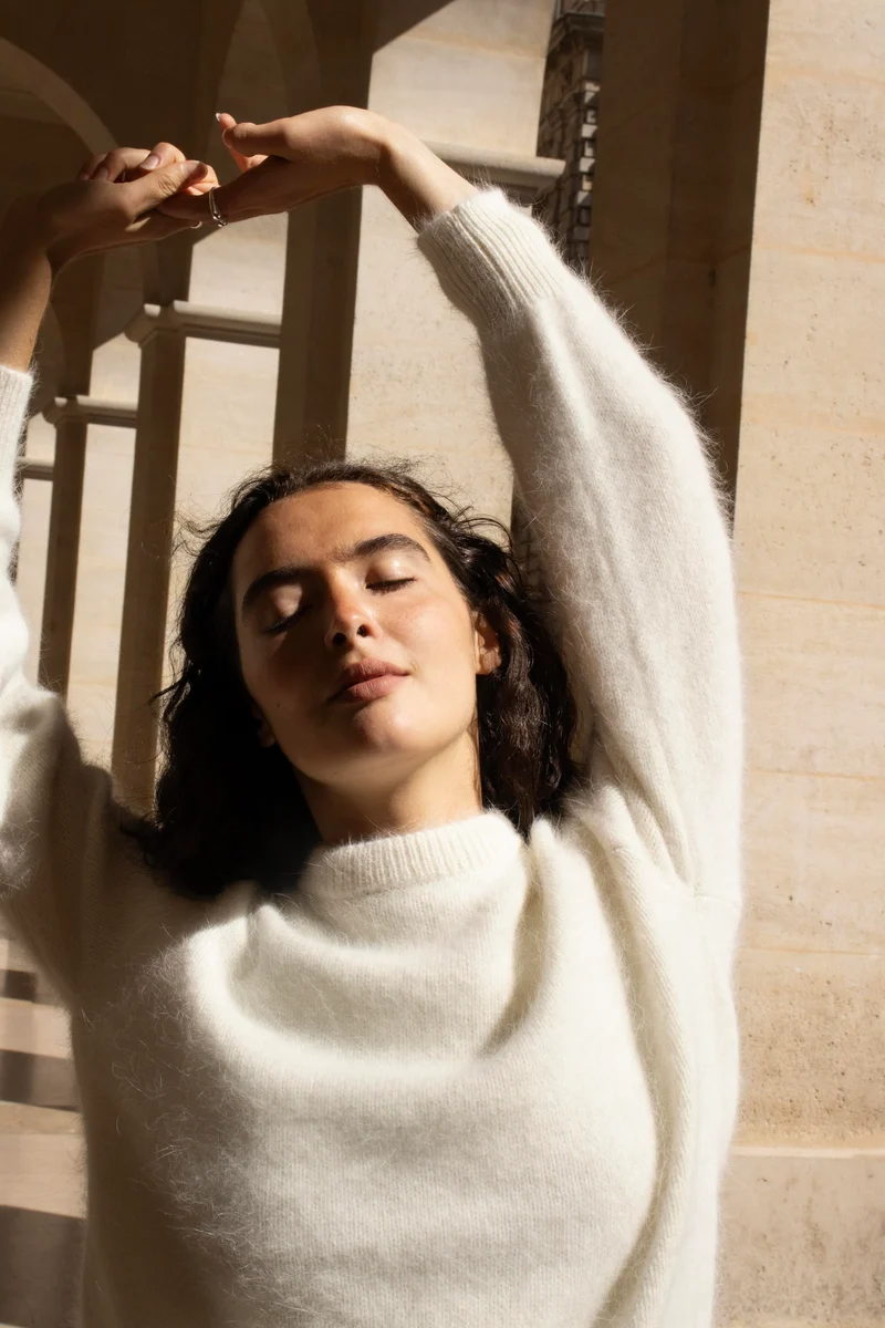Pull Tina Angora à tricoter