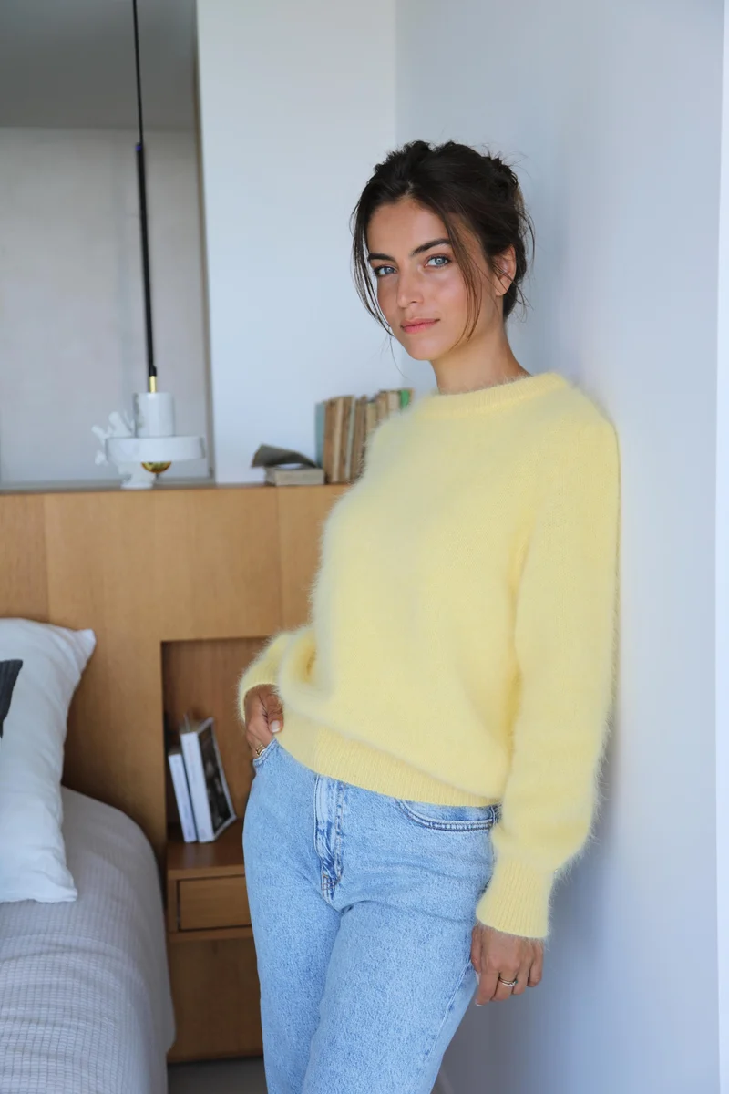 Pull Tina Angora à tricoter