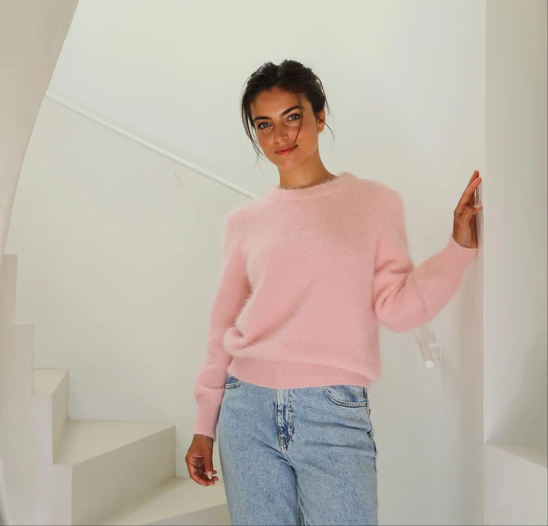 Pull Tina Angora à tricoter