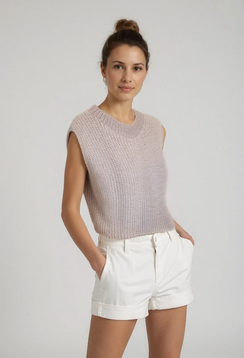 Pull Bella à tricoter