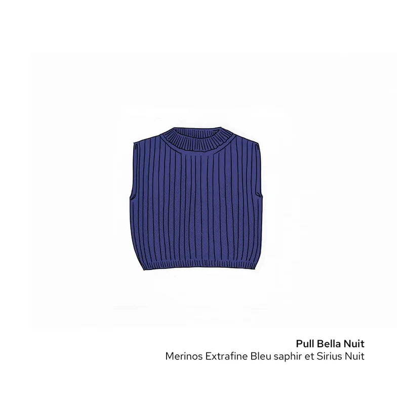 Pull Bella à tricoter