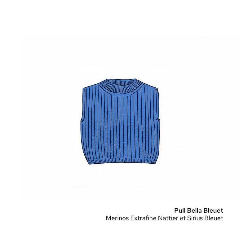 Pull Bella à tricoter