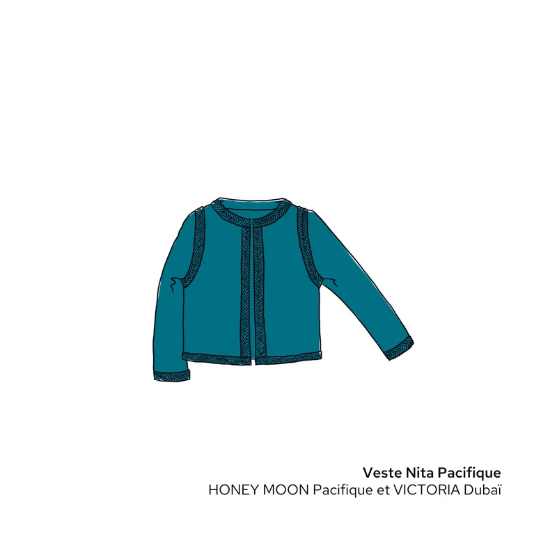 Veste Nita à tricoter.