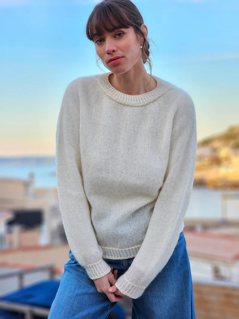 Pull Anouk à tricoter.