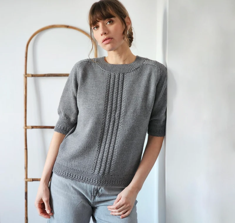 Pull Talia à tricoter.