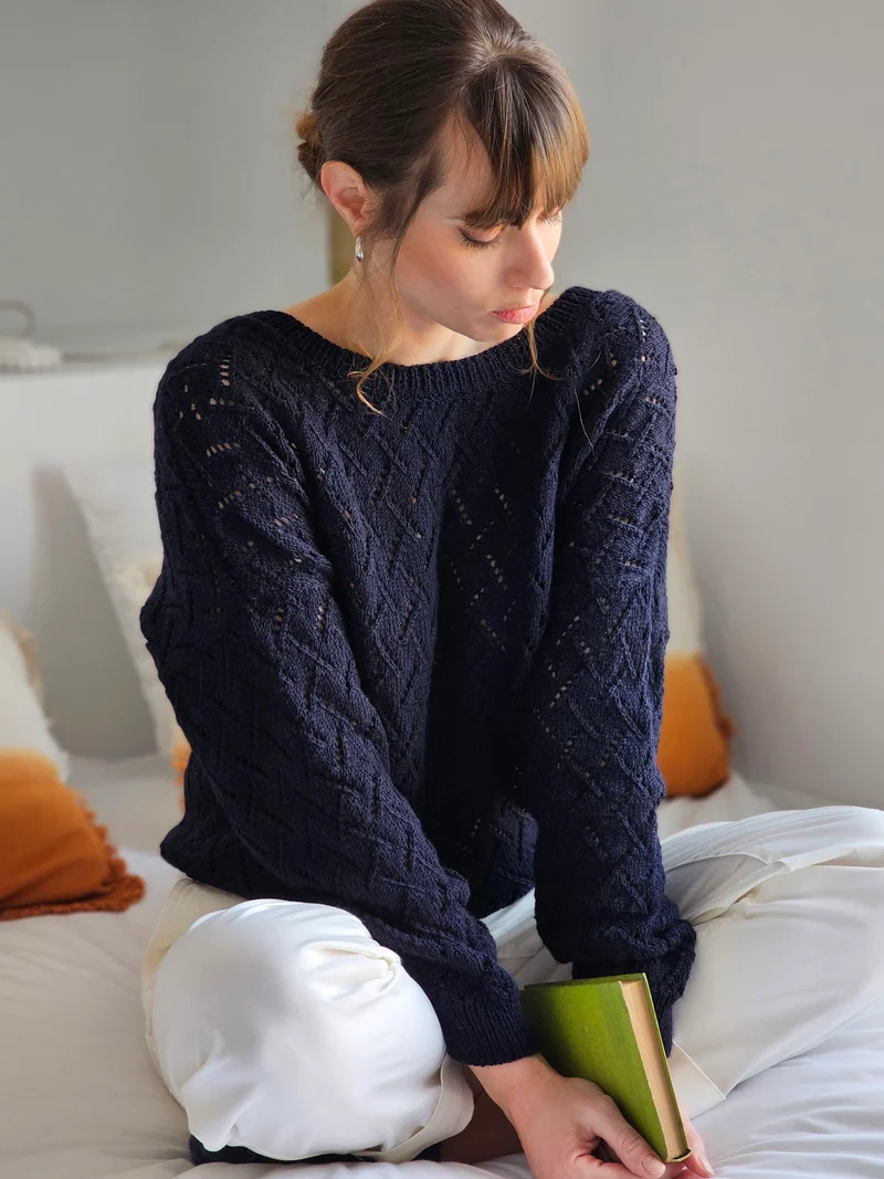 Gilet Tricia à tricoter