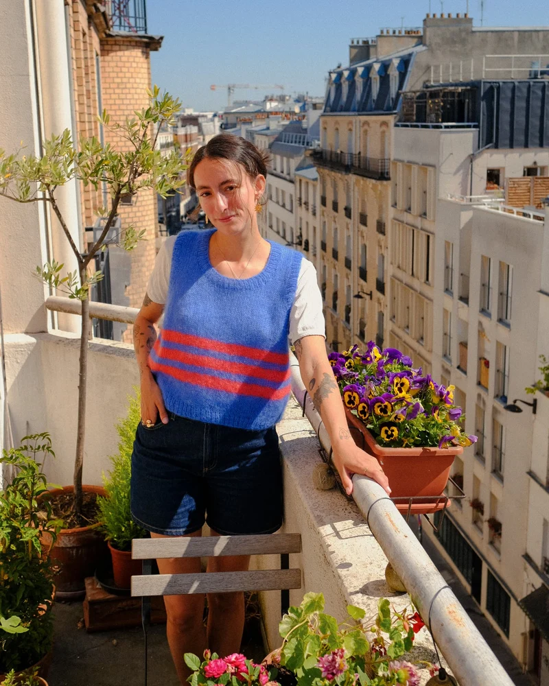 Pull François à tricoter.