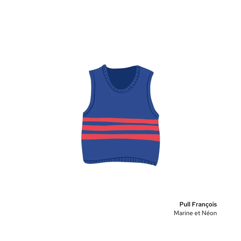 Pull François à tricoter.