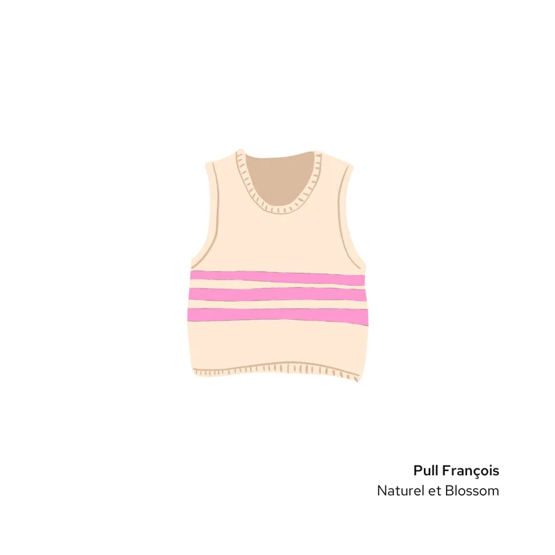 Pull François à tricoter.