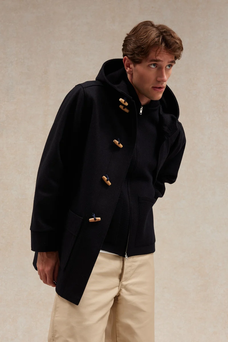 Gilet zippé marine Milano pour homme