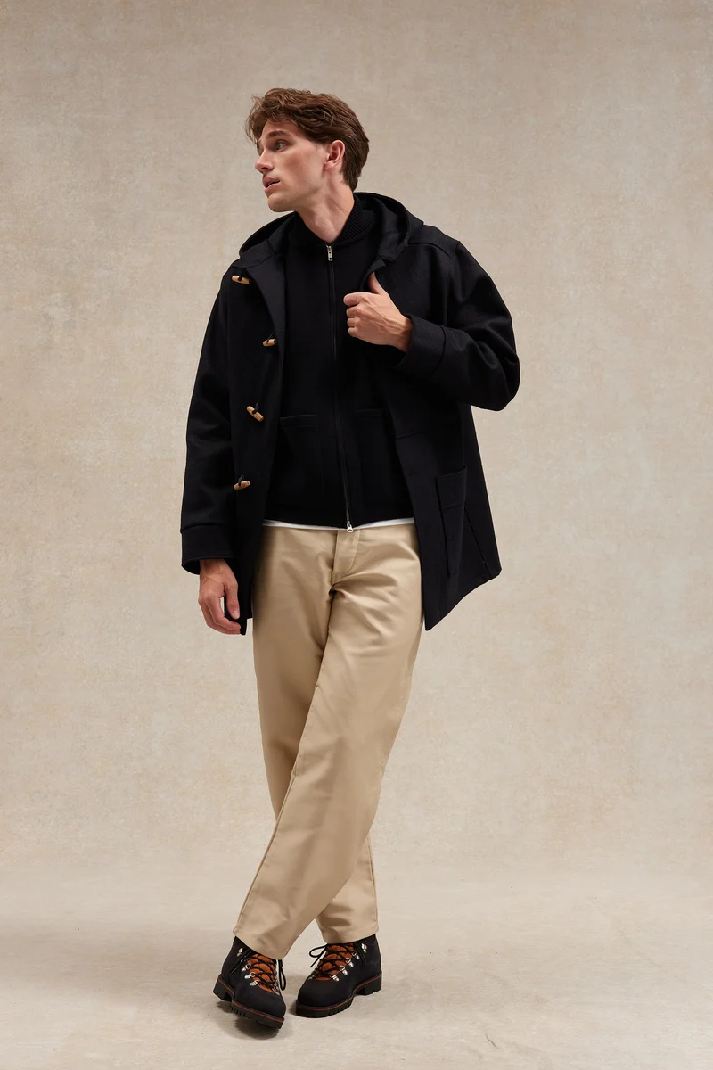 Gilet zippé marine Milano pour homme
