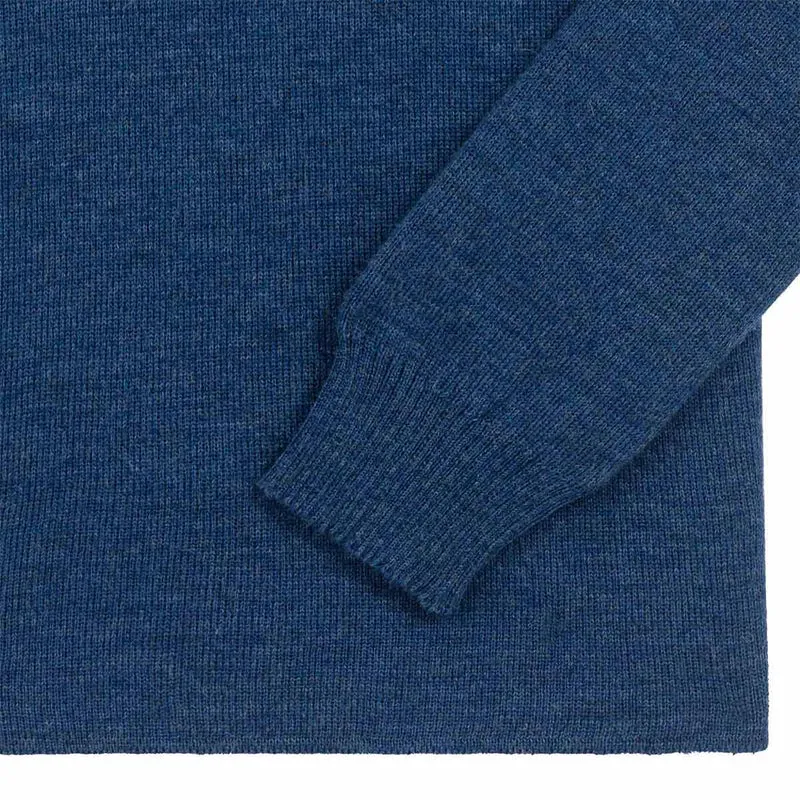 Pull marin bleu denim pour femme