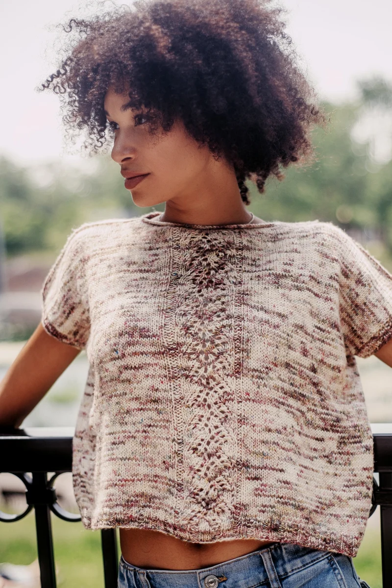 Cloud 9 Tee | Knitting pattern and Optional kits