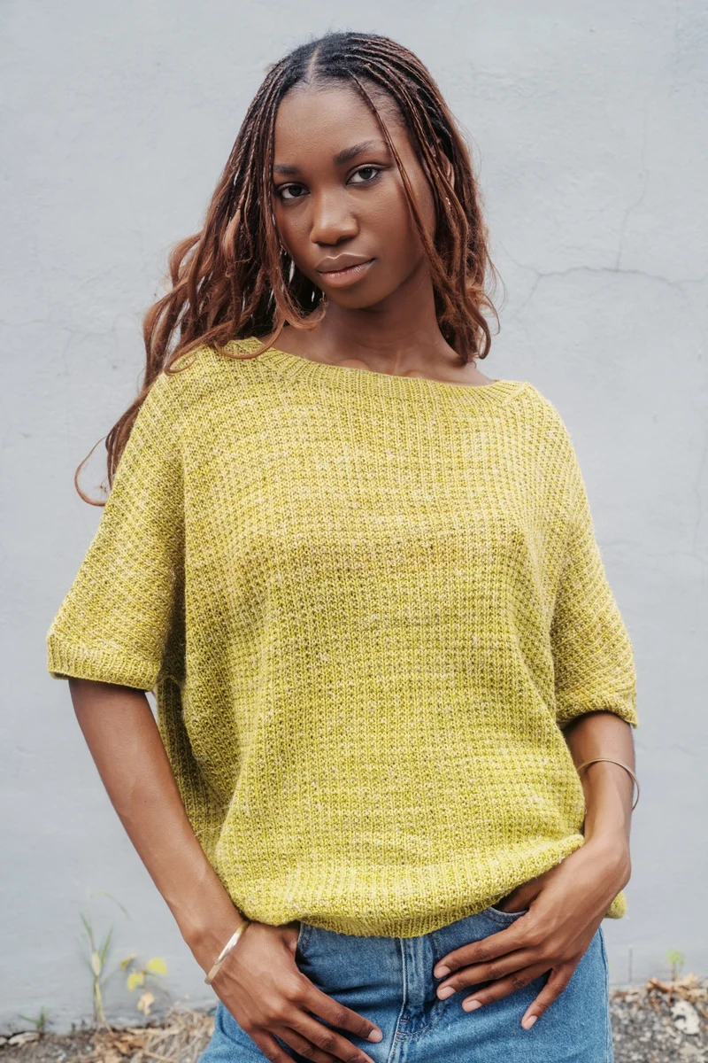 Andrianne Pullover | Knitting pattern and Optional kits