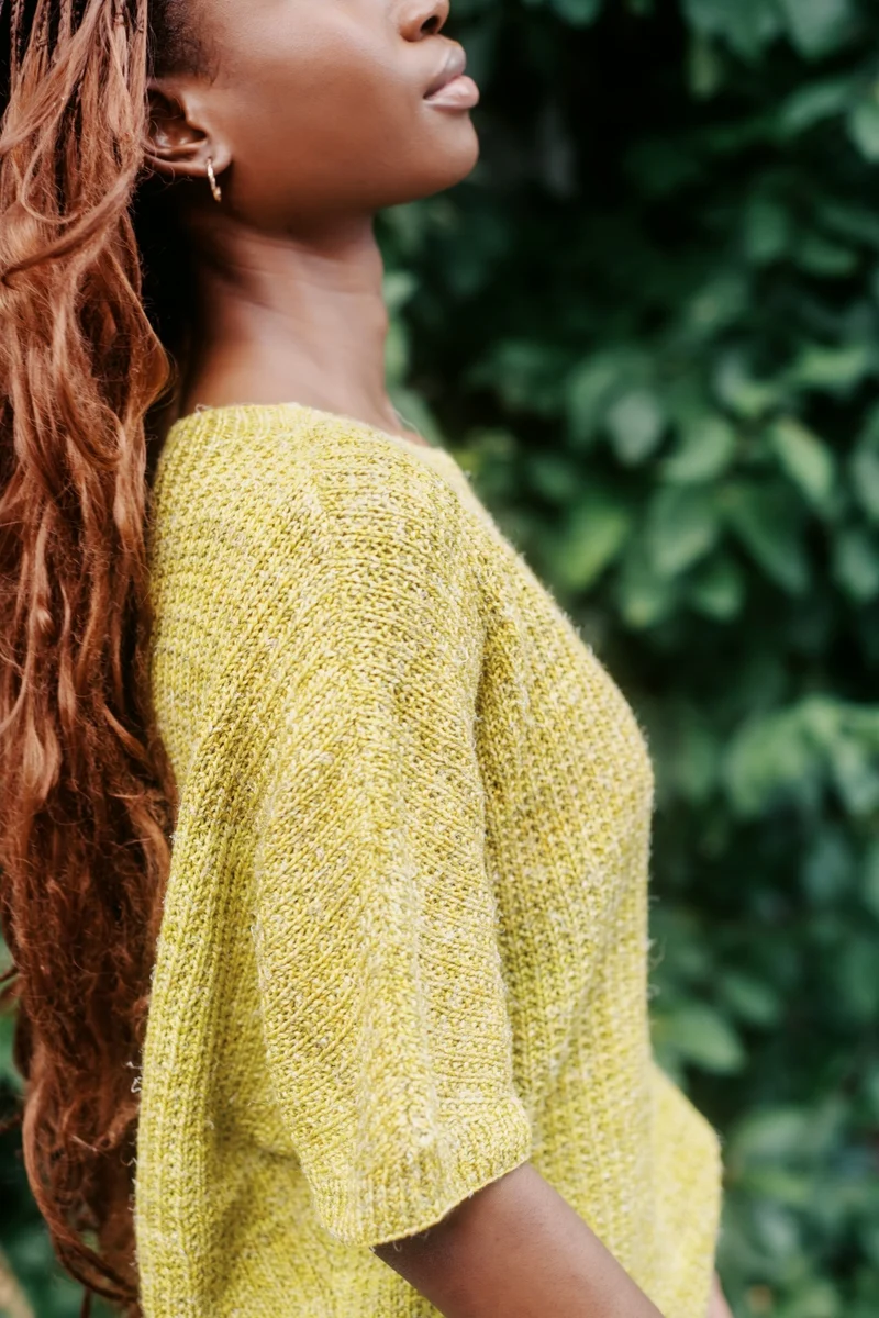 Andrianne Pullover | Knitting pattern and Optional kits