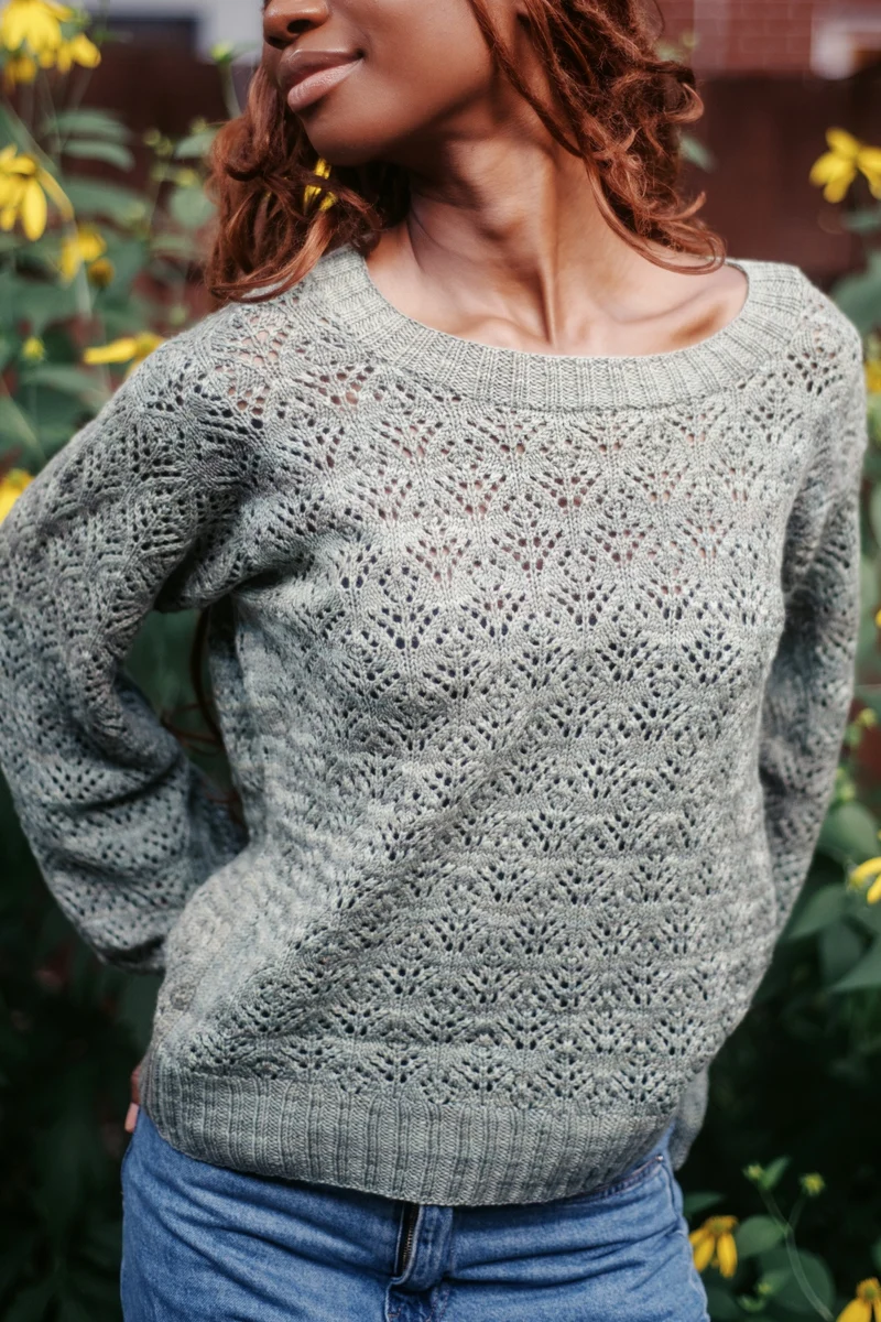 Imelda Pullover | Knitting pattern and Optional kits