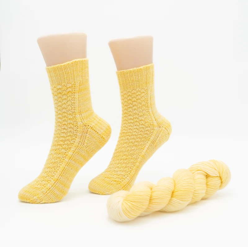 Timeless Textured Socks | Knitting pattern and Optional kit
