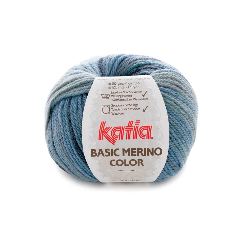 Katia Basic Merino Color .