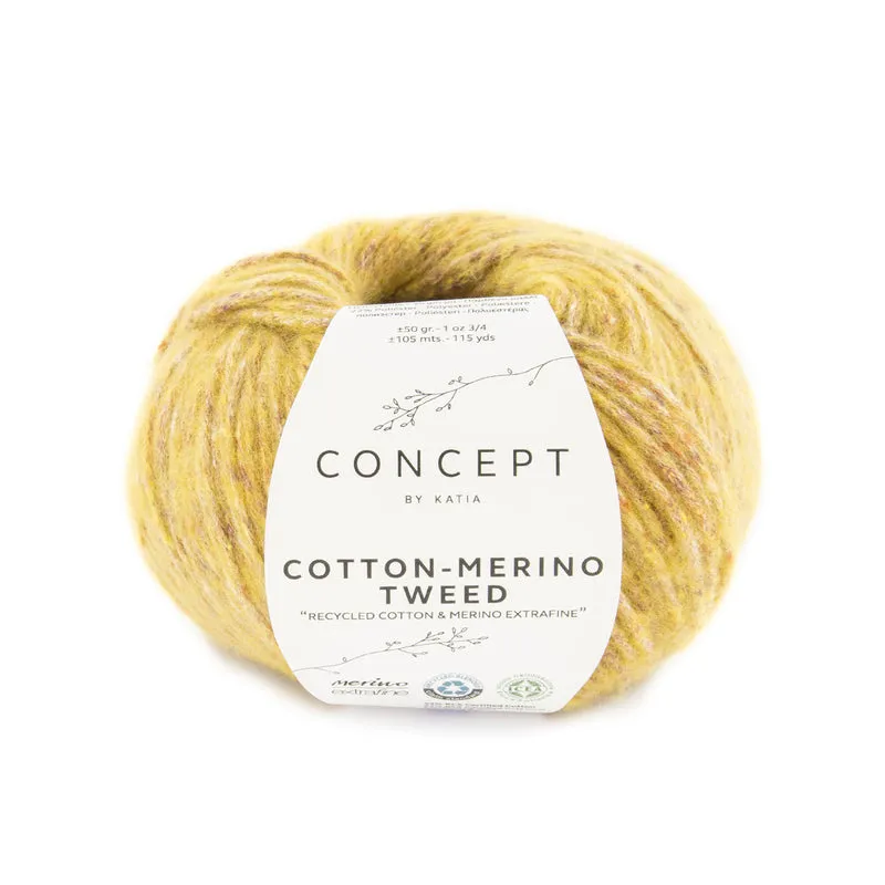 Katia Concept Cotton Merino Tweed