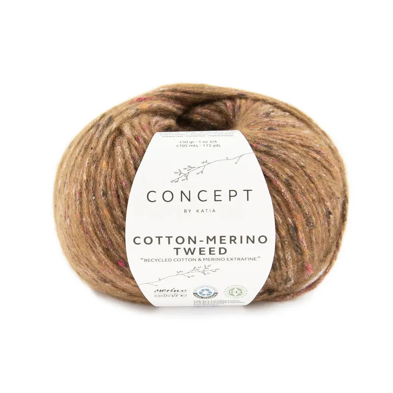 Katia Concept Cotton Merino Tweed