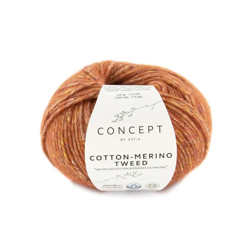 Katia Concept Cotton Merino Tweed