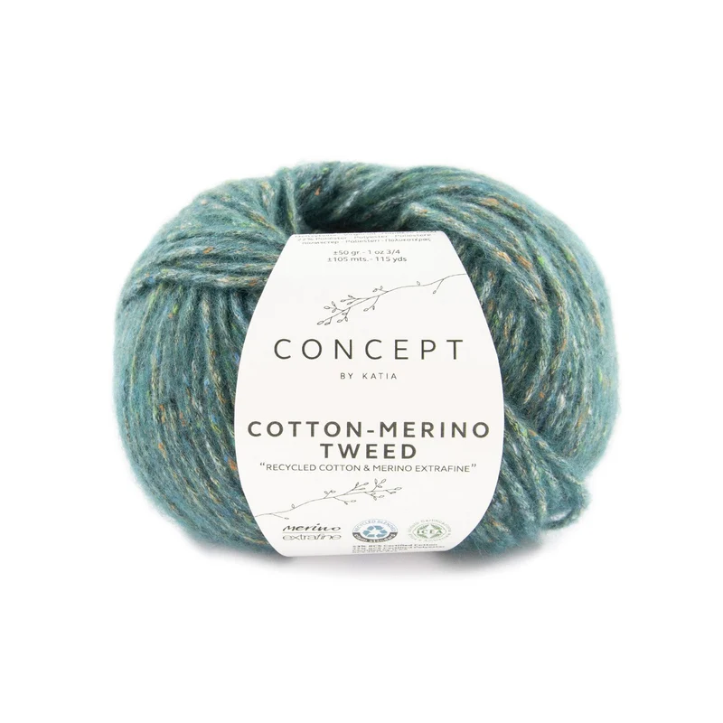 Katia Concept Cotton Merino Tweed