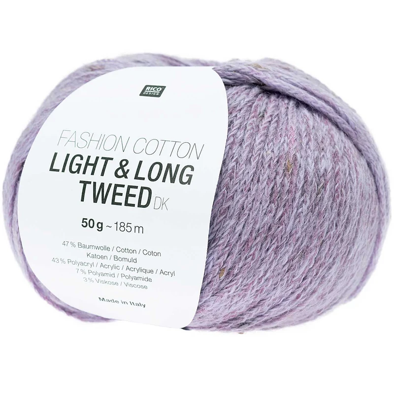Rico Fashion Cotton Light & Long Tweed