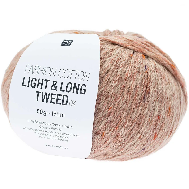 Rico Fashion Cotton Light & Long Tweed