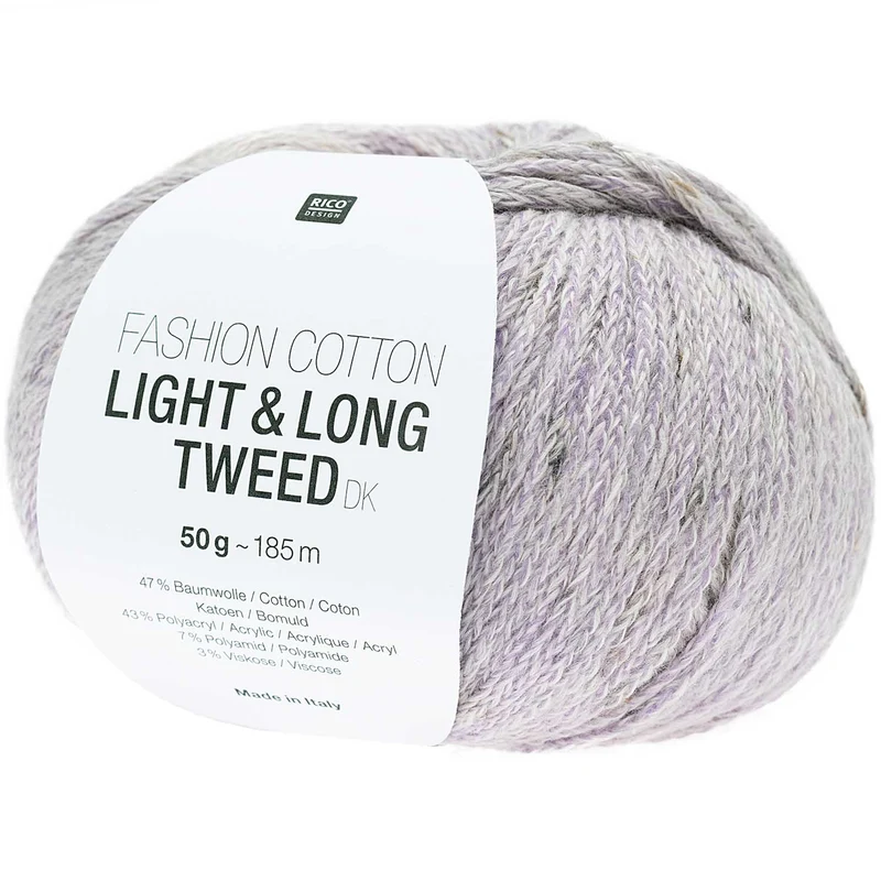 Rico Fashion Cotton Light & Long Tweed