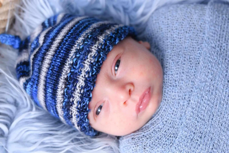 La tuque de Nathan Baby Beanie free knitting pattern