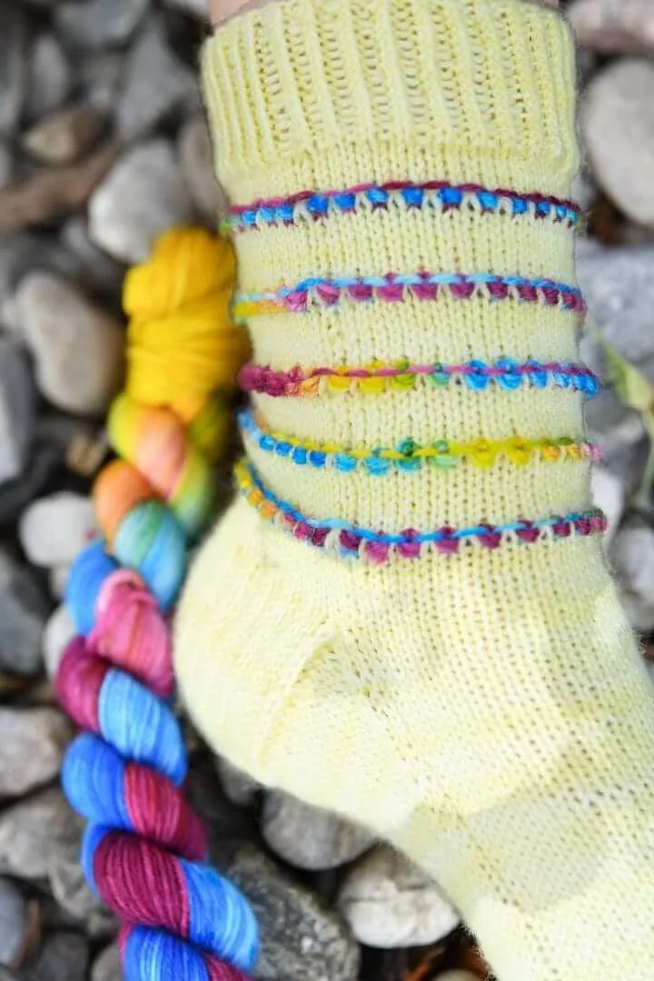 Mini Bobble Sock Kit à Tricoter