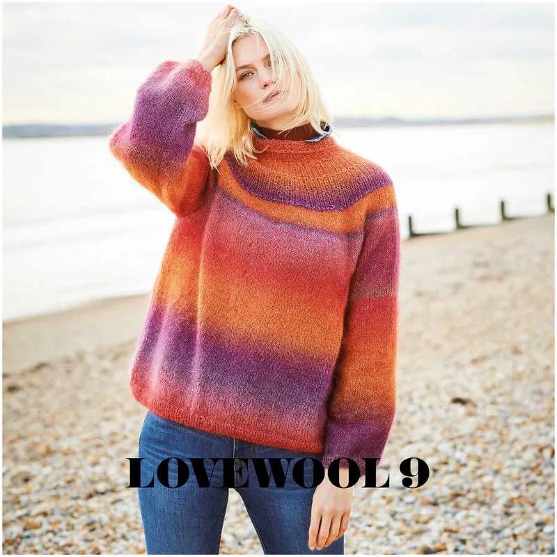 rico super enfant mohair aime l'impression en soie