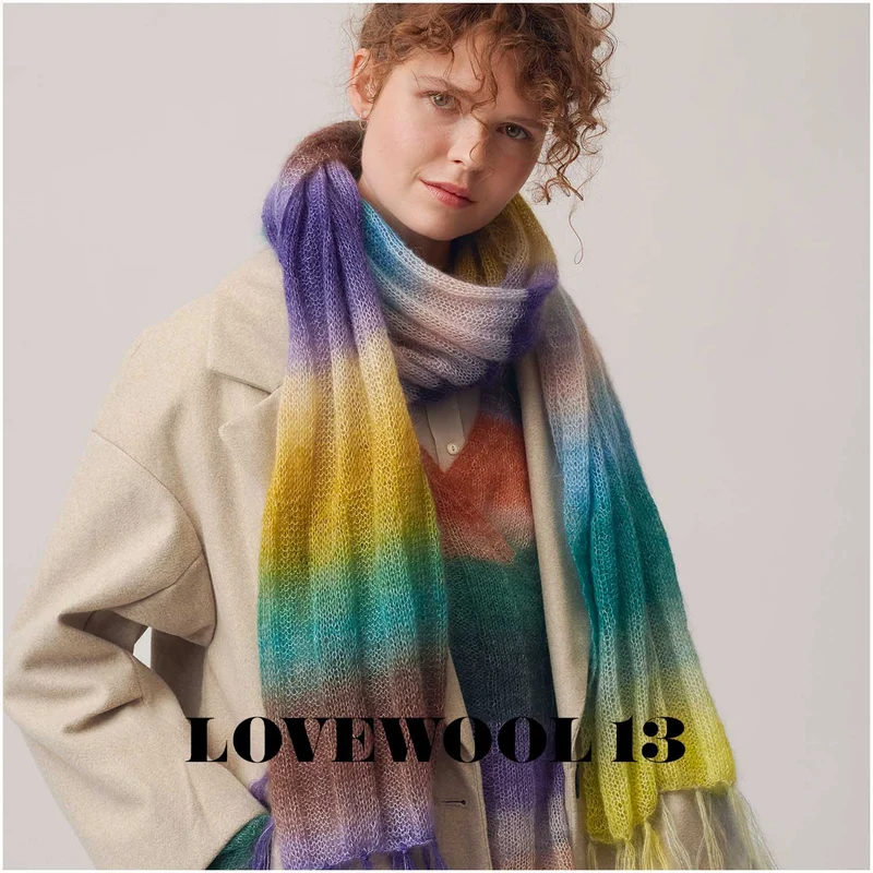 rico super enfant mohair aime l'impression en soie