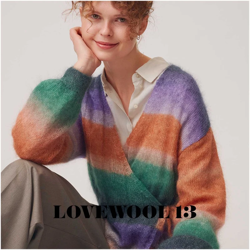 rico super enfant mohair aime l'impression en soie