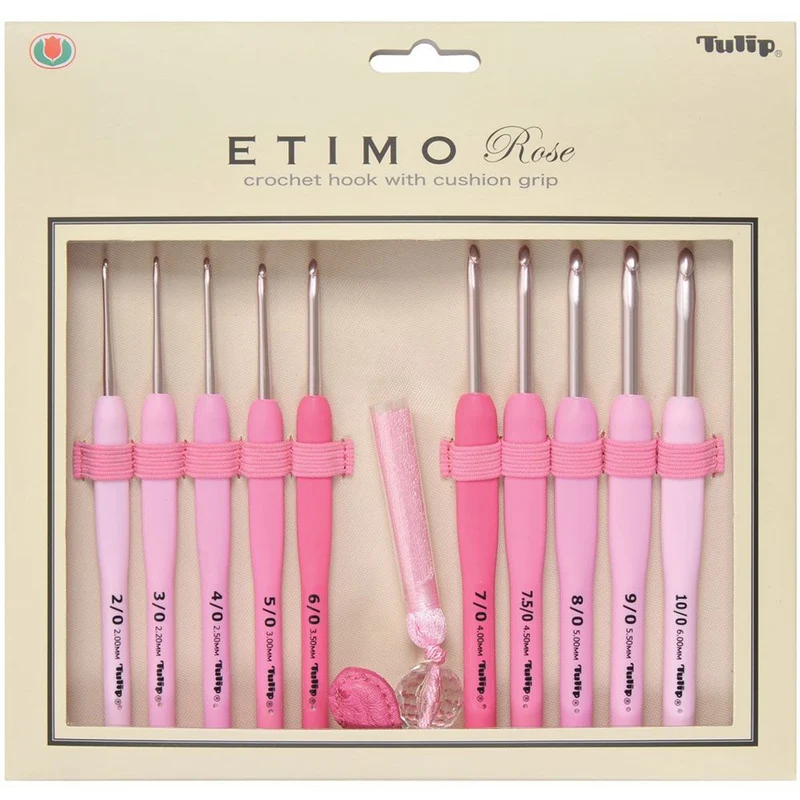 tulip etimo rose set de crochets 2-6 mm