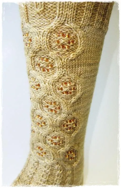 Sock pattern Miel