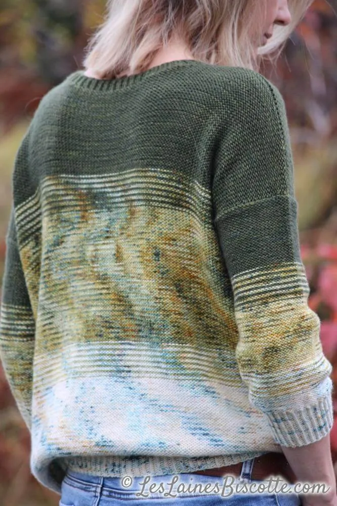 Twist of Fade Free pullover Pattern