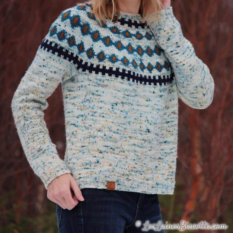 Jigs and Reels - Fairisle Yoke Free Pattern