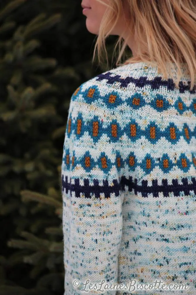 Jigs and Reels - Fairisle Yoke Free Pattern