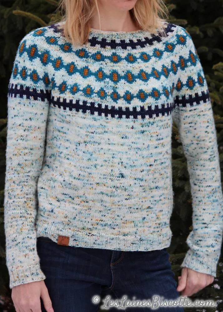 Jigs and Reels - Fairisle Yoke Free Pattern