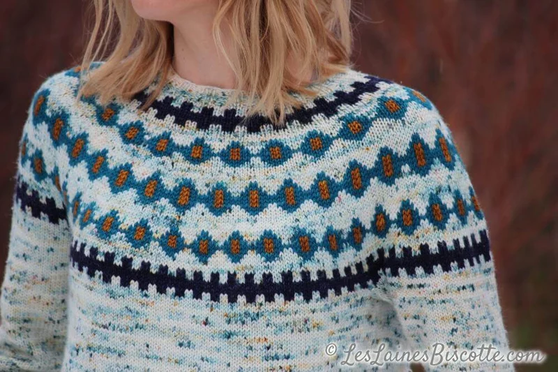 Jigs and Reels - Fairisle Yoke Free Pattern