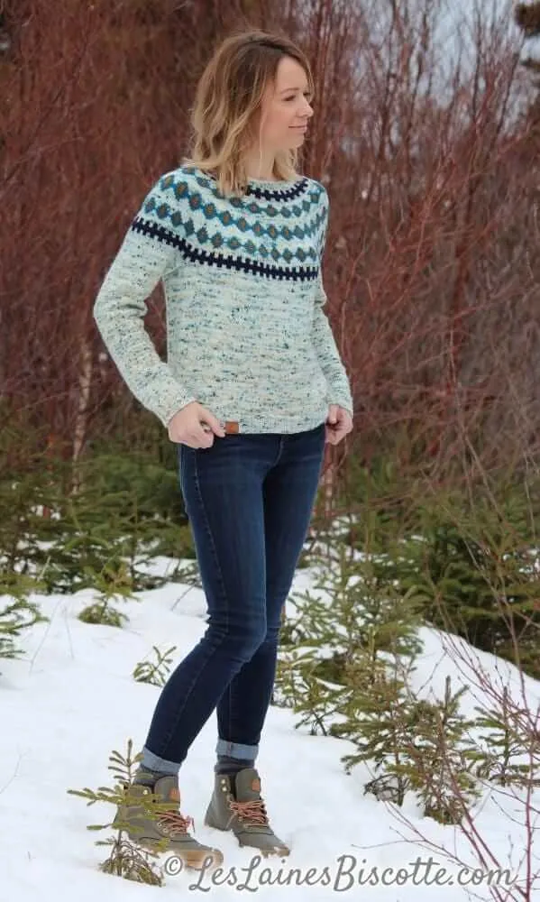 Jigs and Reels - Fairisle Yoke Free Pattern