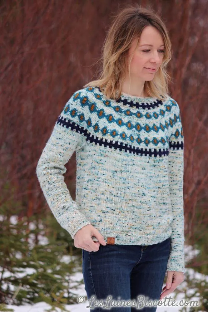 Jigs and Reels - Fairisle Yoke Free Pattern