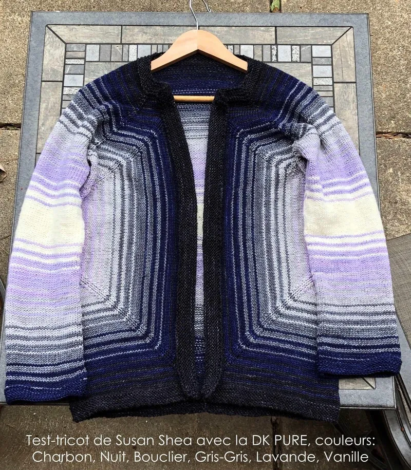 Knitting pattern - Vortex Cardigan