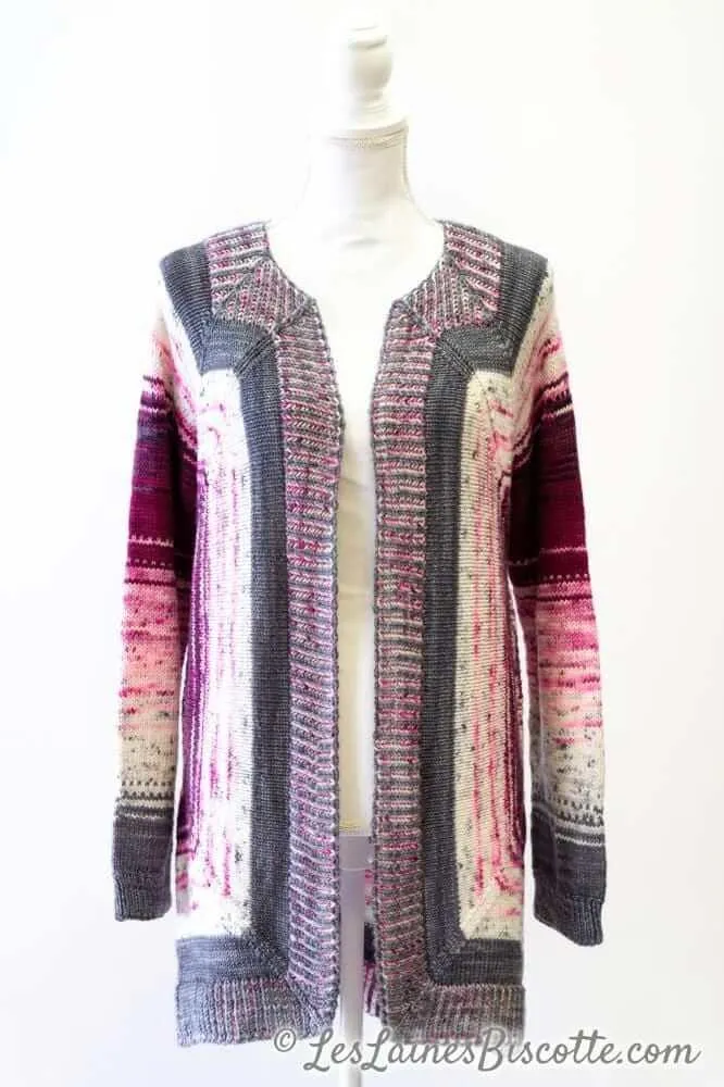 Knitting pattern - Vortex Cardigan