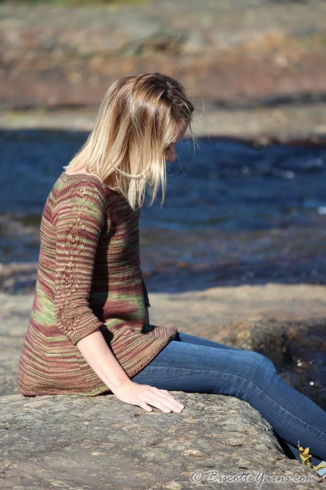 Grounded - free sweater pattern