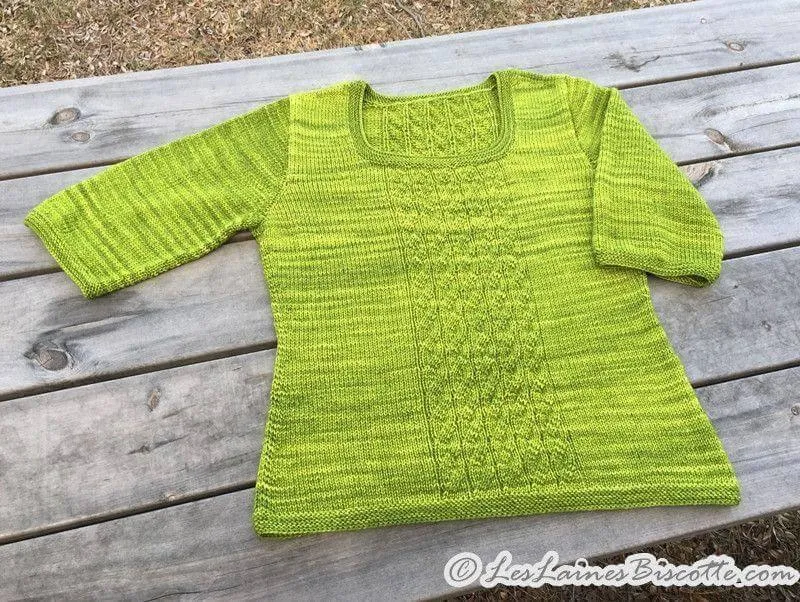 Knitting pattern - Sunset Breeze sweater