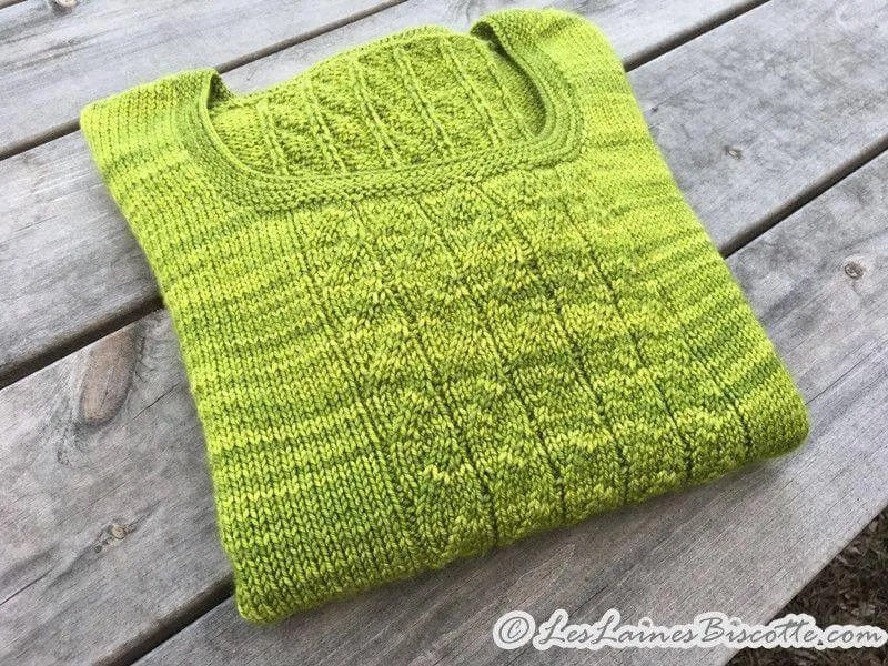 Knitting pattern - Sunset Breeze sweater
