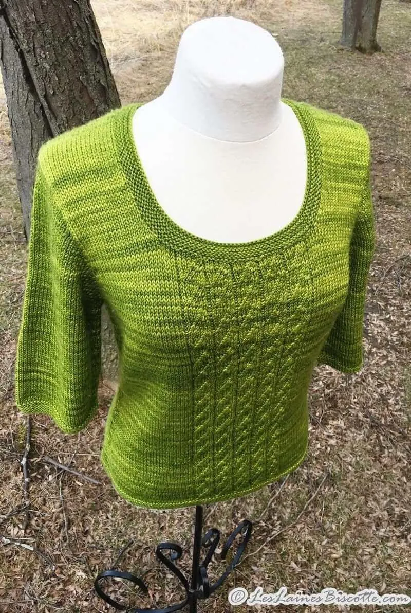 Knitting pattern - Sunset Breeze sweater