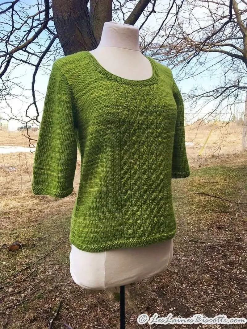 Knitting pattern - Sunset Breeze sweater